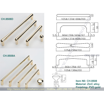 TAY NẮM TỦ CH8508